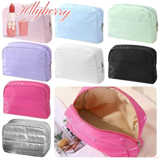 Bolsa De Maquiagem HLLYHERRY , Fecho De Zíper À Prova D'água  Saco De Armazenamento , Cosmética Macia De Nylon De Grand em Oferta na Shopee