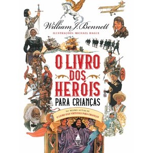 Livro O livro dos heróis para crianças - Livros Sorocaba