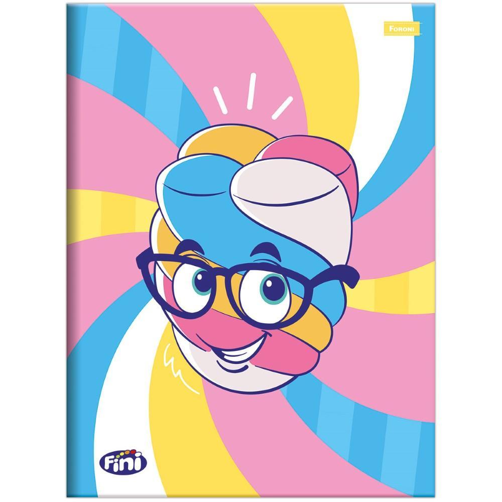 Caderno Brochurão Grande 20x27,5cm 80 Folhas Fini Marshmallow Foroni