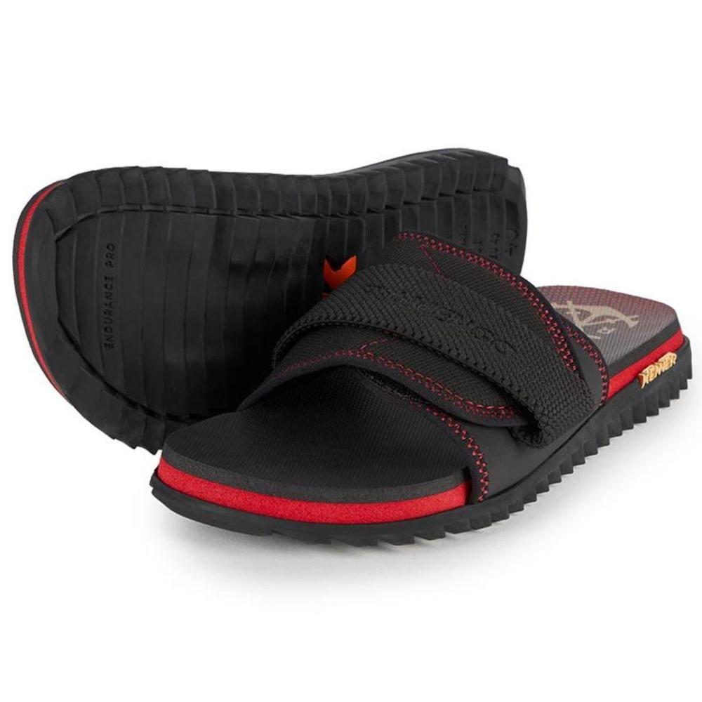 Chinelo Slide Kenner Flamengo Kivah Masculino - Preto e Vermelho em Oferta na Shopee