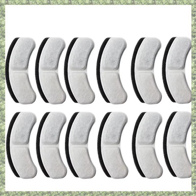 Filtro Dispensador De Água Para Animais De Estimação , 12 Peças , Filtros De Fonte Gatos , Cães E Suprimentos De Aliment