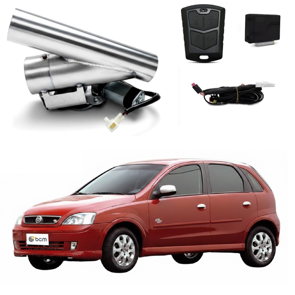 Difusor Escapamento Inox Chevrolet Corsa Ronco Esportivo Controle