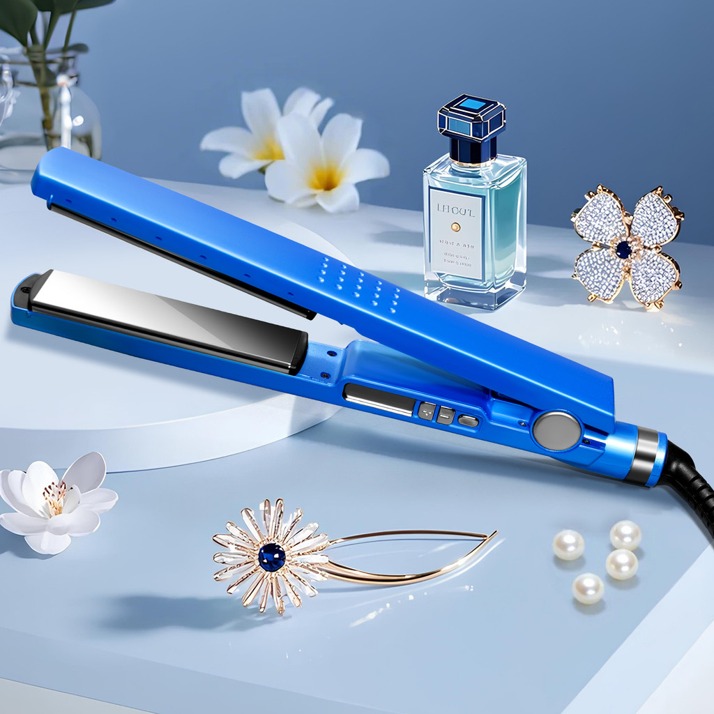 Chapinha Prancha Alisadora Nano Titanium Profissional 450F Bivolt Portátil