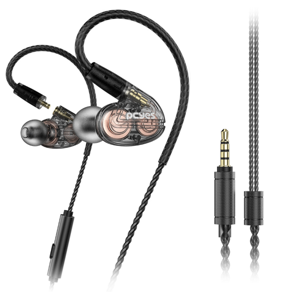 Fone de Ouvido Gamer PCYES Kheper Intra-Auricular P3 3.5mm Drivers Duplos