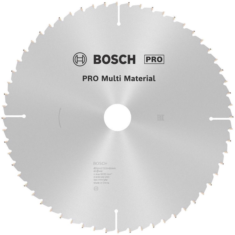 Disco de Corte Multimaterial 254x3,0mm 80 Dentes BOSCH