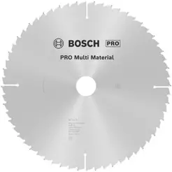 Disco de Corte Multimaterial 254x3,0mm 80 Dentes BOSCH