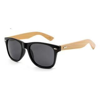 Culos De Sol Masculino Haste De Madeira Bambu Uv 400 Top