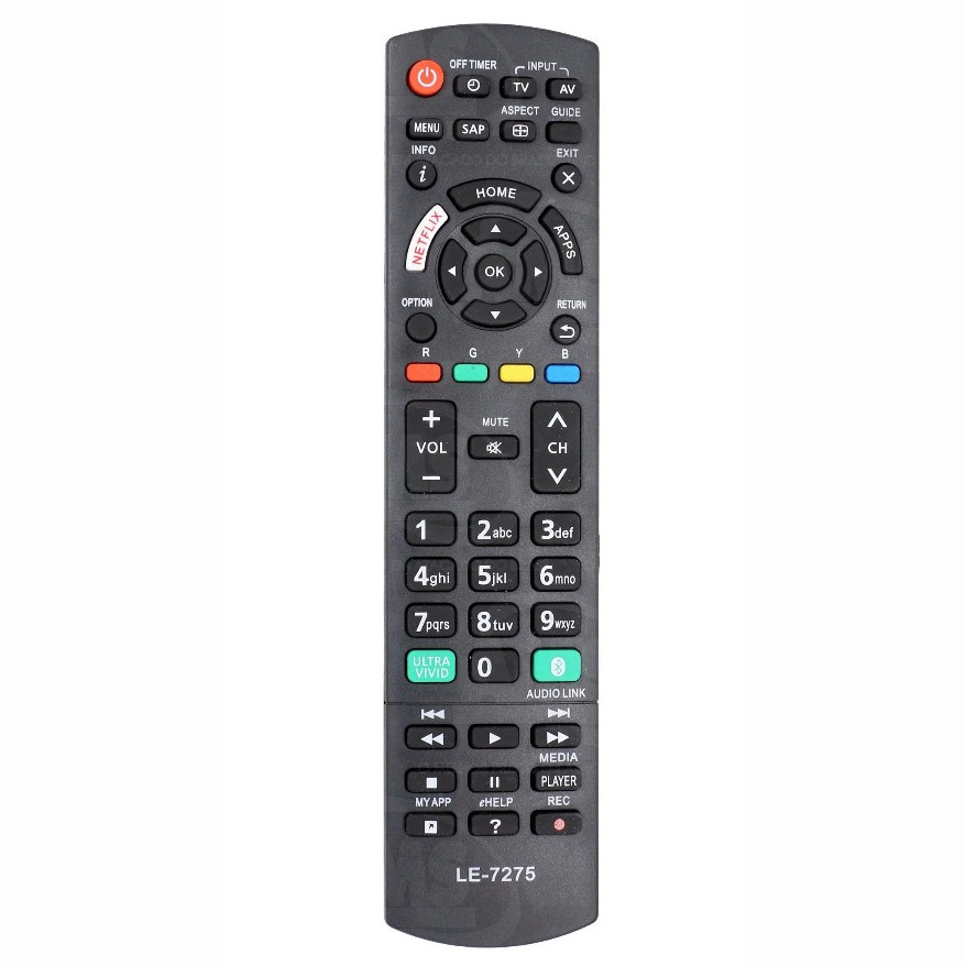 Controle Remoto para TV Panasonic TNQE299 TC-32FS600B TC-43FS630B - Novo - Substitui  Original