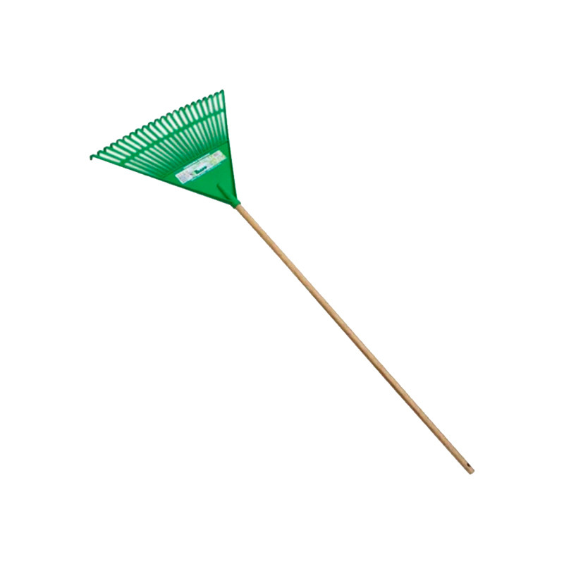 Vassoura Ancinho Plastico com Cabo 120cm Trapp FJ-1011
