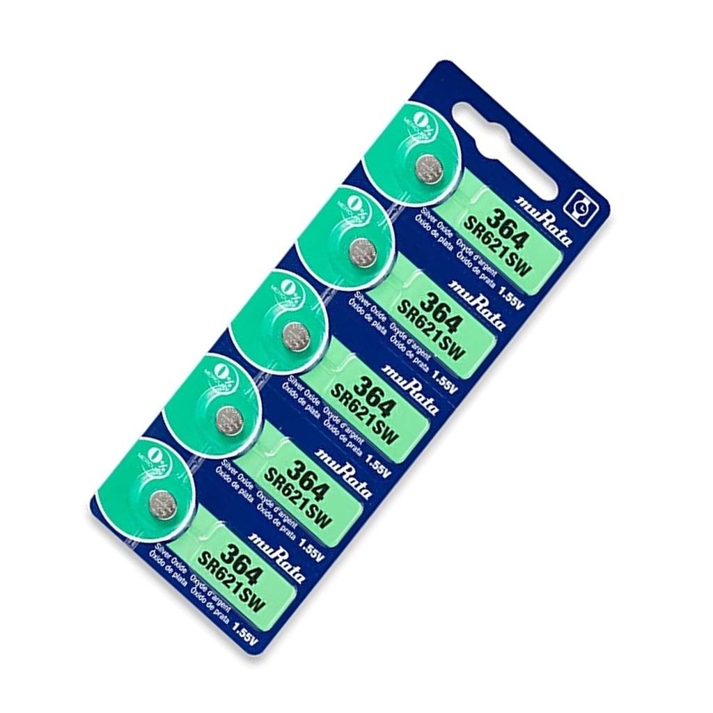 Baterias Sony Murata 364 Sr621 Orig. Ag1 Lr620 Lr621 Lr60 Relógio para relojoeiros original