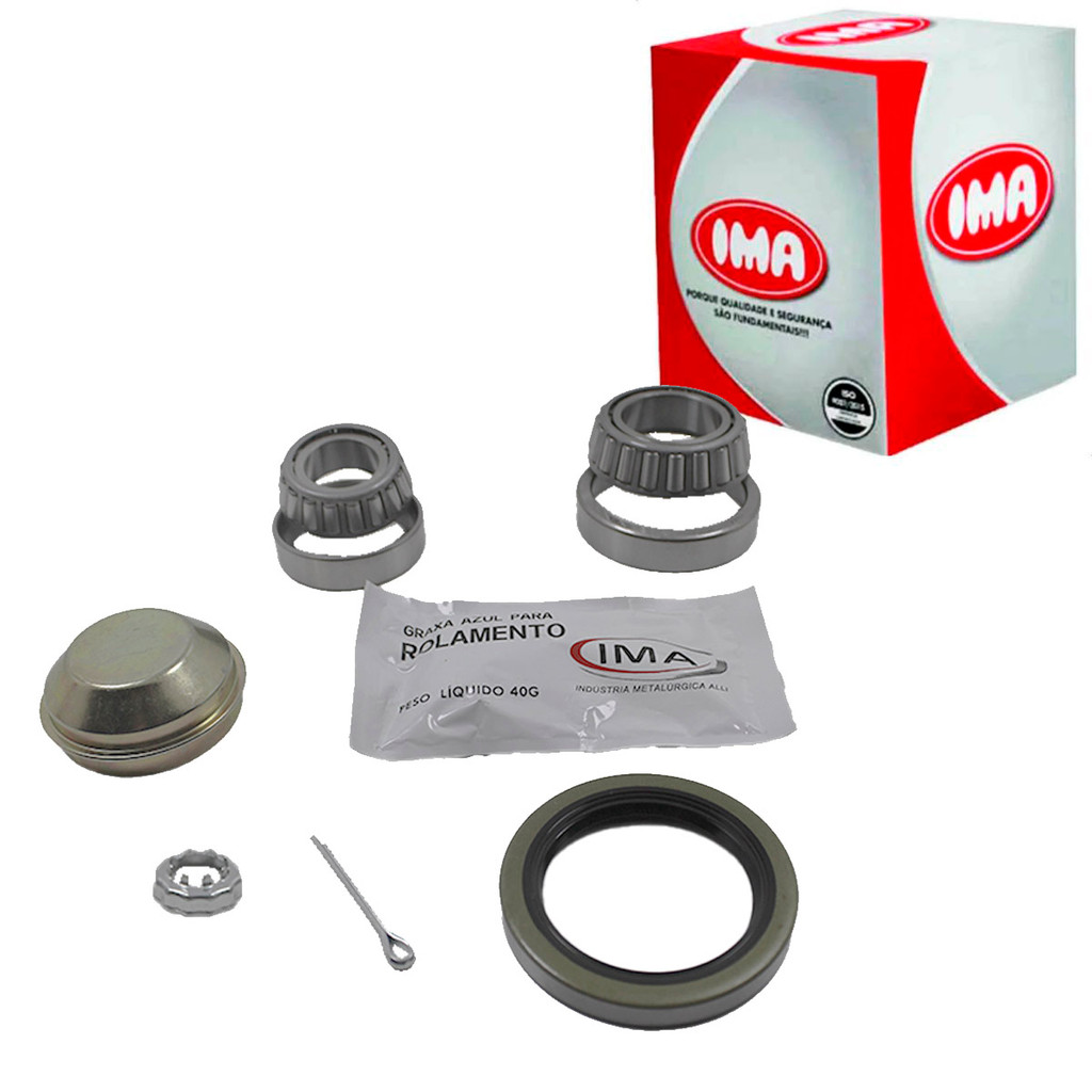 Kit Rolamento Da Roda Dianteira Hi Topic 1991 A 2001 / Rocsta 1991 A 1998 / Topic 1991 A 2001 / Besta 1992 A 2005