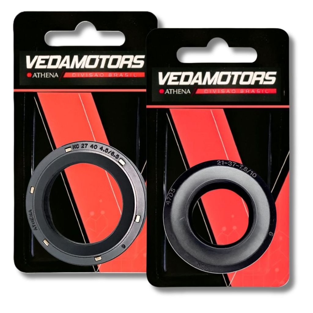Retentores da Roda Biz 125 (Dianteira e Traseira) Vedamotors