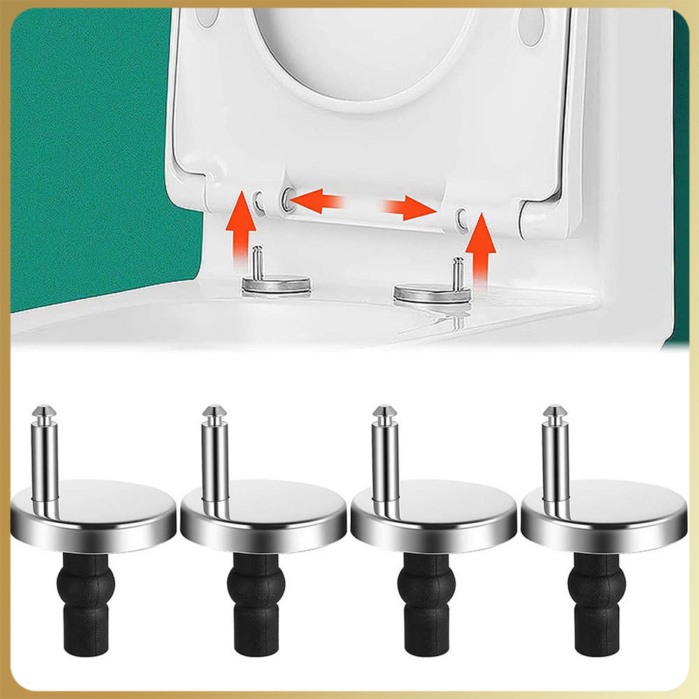 Conjunto de parafusos da dobradiça do assento sanitário Borracha de expansão Peças de reposição para assento sanitário
