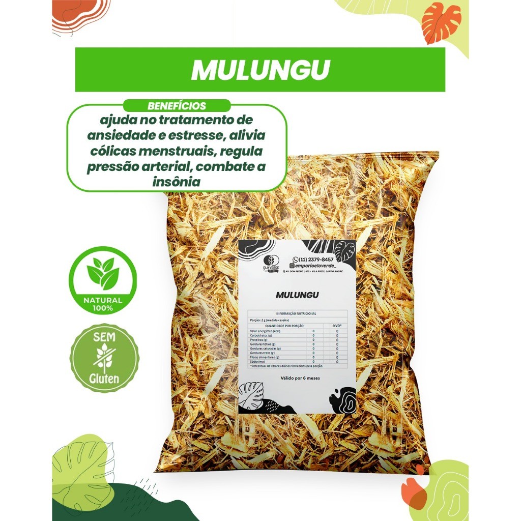 CHÁ MULUNGU / AUXILIA NA MELHORA DO SONO 100G em Oferta na Shopee