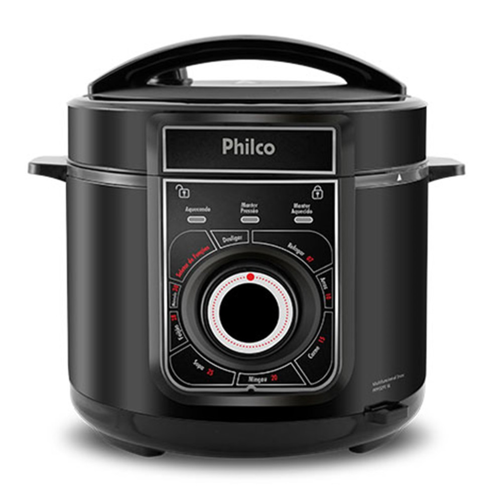 Panela de Pressão Elétrica 5 Litros c/Função Manter Aquecido Philco em Oferta na Shopee