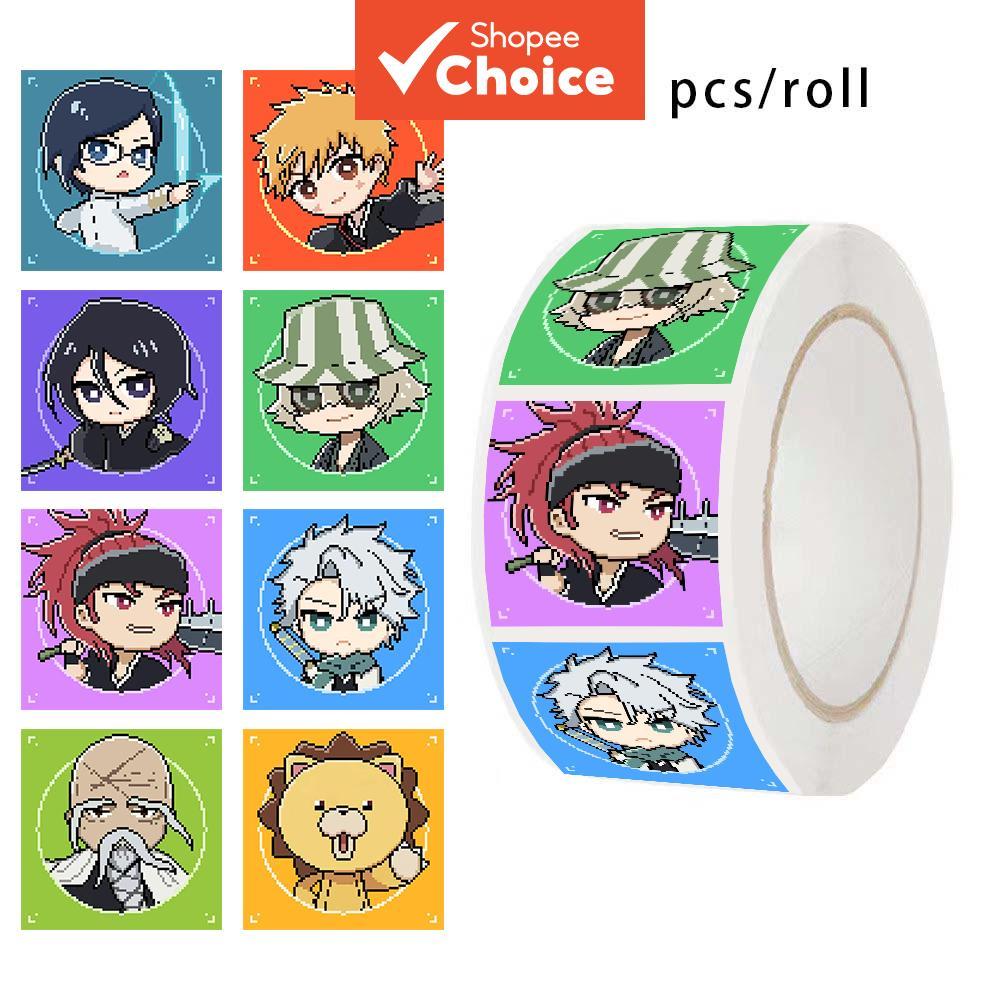 Bleach Anime Adesivos Estéticos Bonitos 500 Pçs À Prova Dwaterproof Água Personalizado Escola Adesivo Telefone Portátil