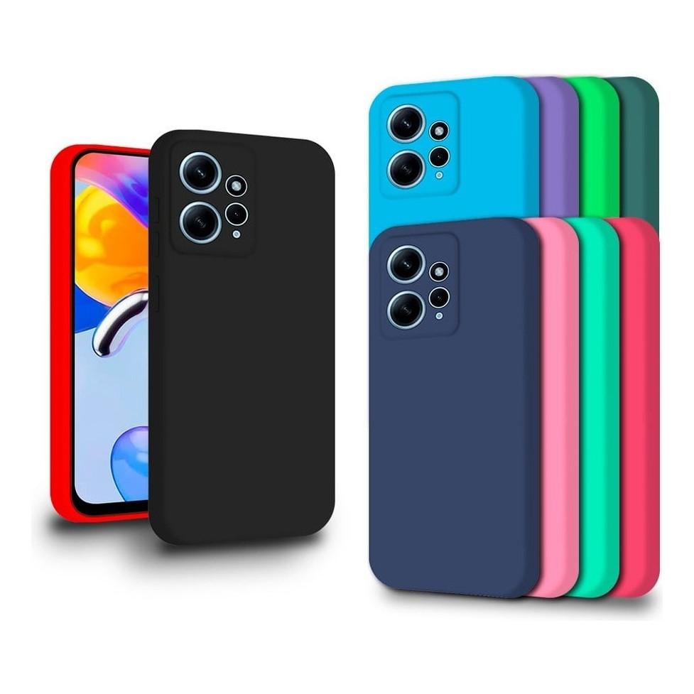 Capa Capinha Compativel Redmi Note 12 4g Silicone Aveludado Silicone Premium