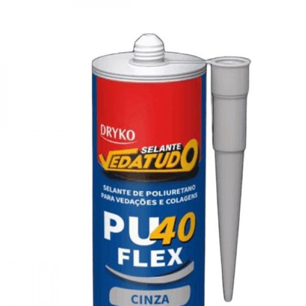 Detalhes do Adesivo selante PU cartucho 360g PU 40 FLEX - 40FLEXPU - Dryko