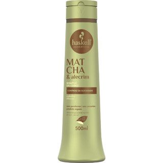 Shampoo uso diário Matcha & Alecrim 500ml Haskell | Limpeza profunda ! Tratamento para cabelos oleosos em Oferta na Shopee