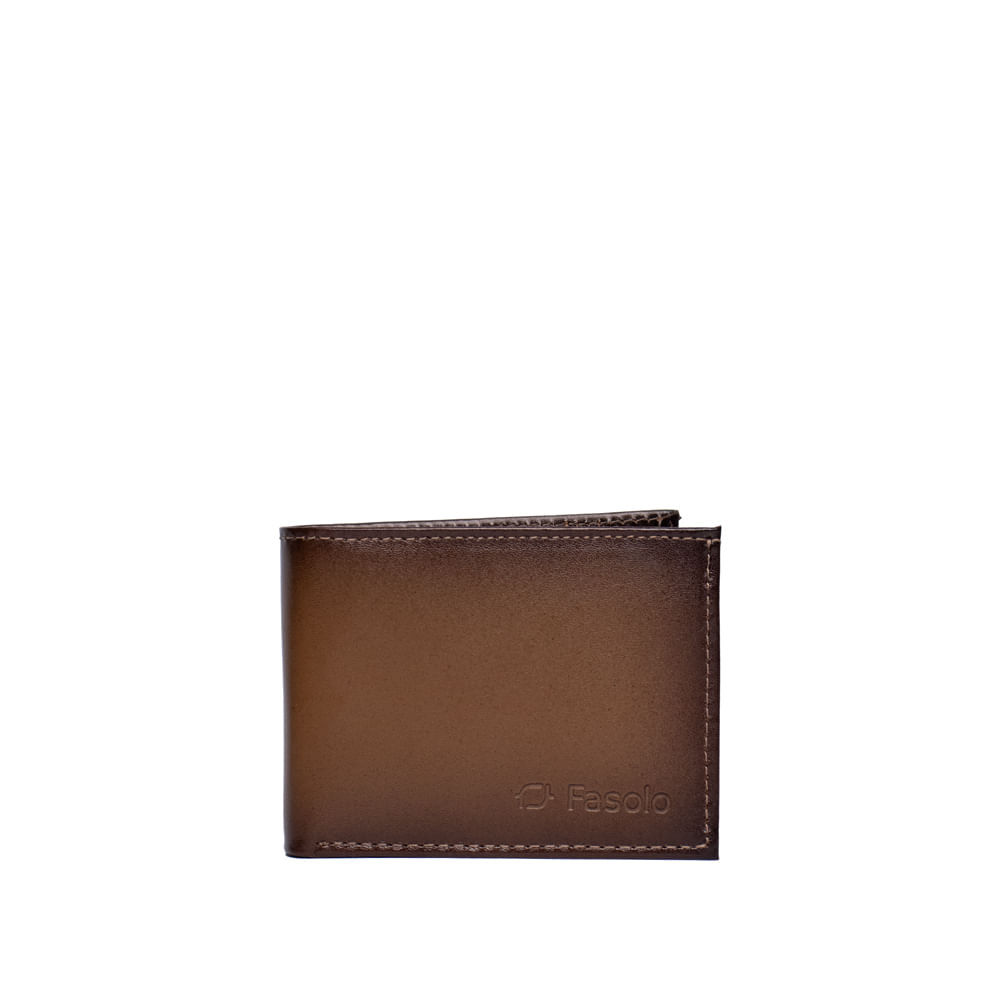 Carteira Masculina Fasolo Couro K895042 112 Caramelo/Marrom em Oferta na Shopee