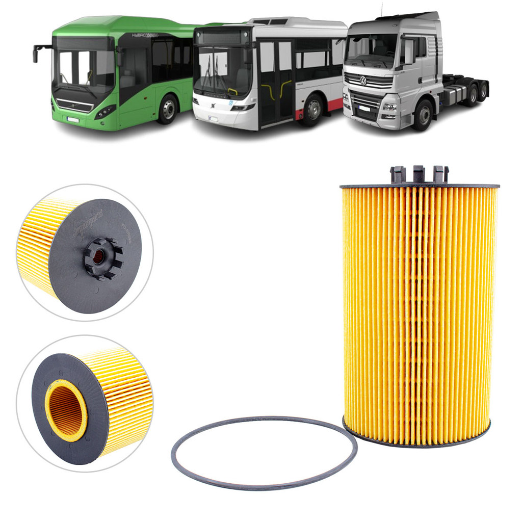 Filtro Óleo Caminhões Man Tgx Após 2013/ Volkswagen Constellation 33460, Meteor 28460 29520/ Ônibus Volvo 7700, 7900