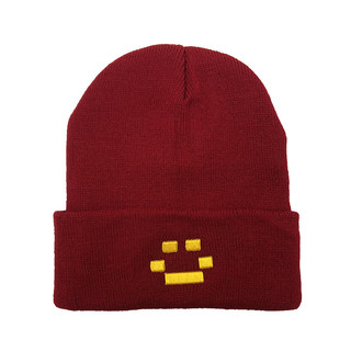 Gorro de Malha Bordado Quackity para Homens e Mulheres, Quente, Estilo Hip Hop-*---*&-&*&&