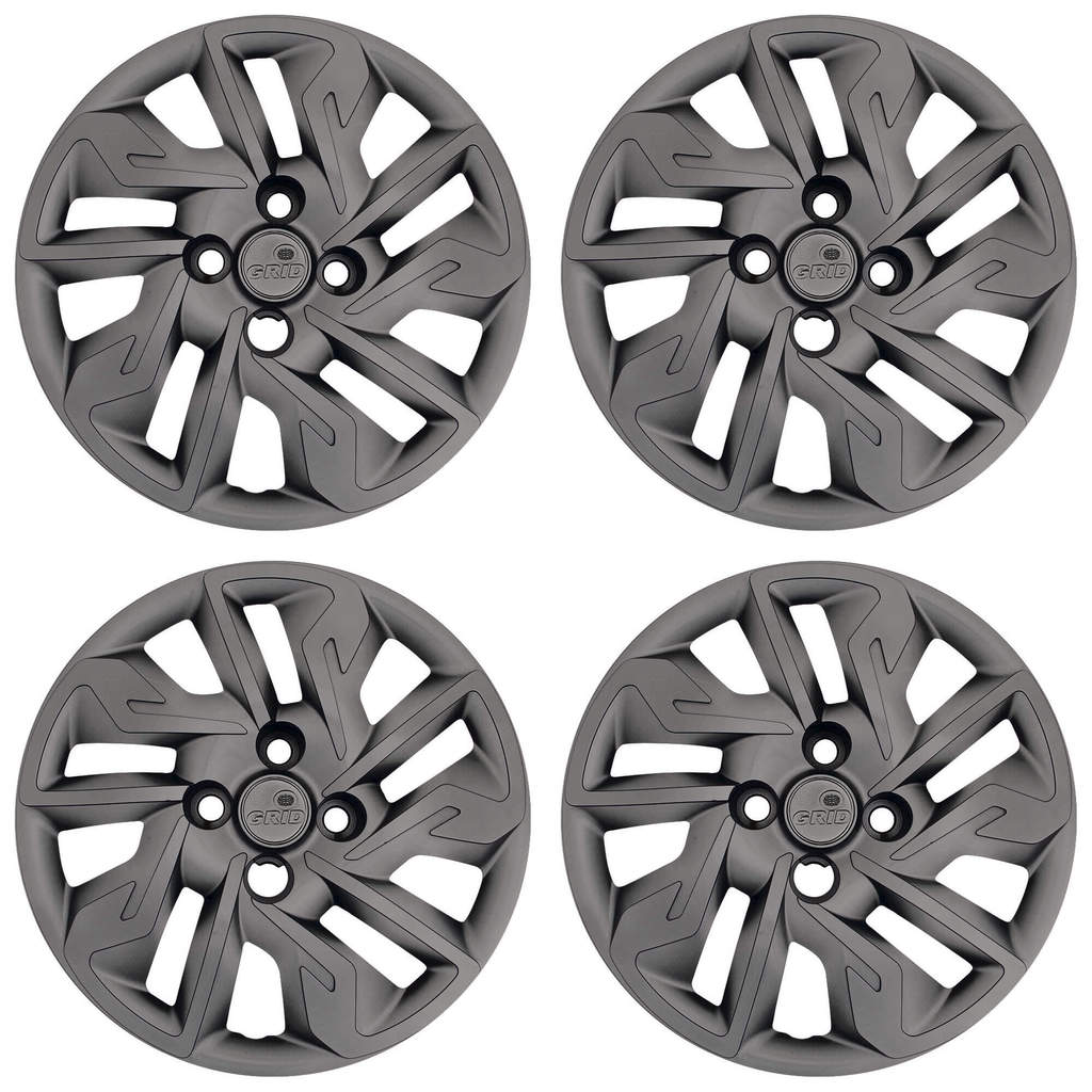 Calota Aro 14" cor Grafite modelo Argo 17/20 Jogo c/ 4 Calotas Grid - 292CB-GFT-E