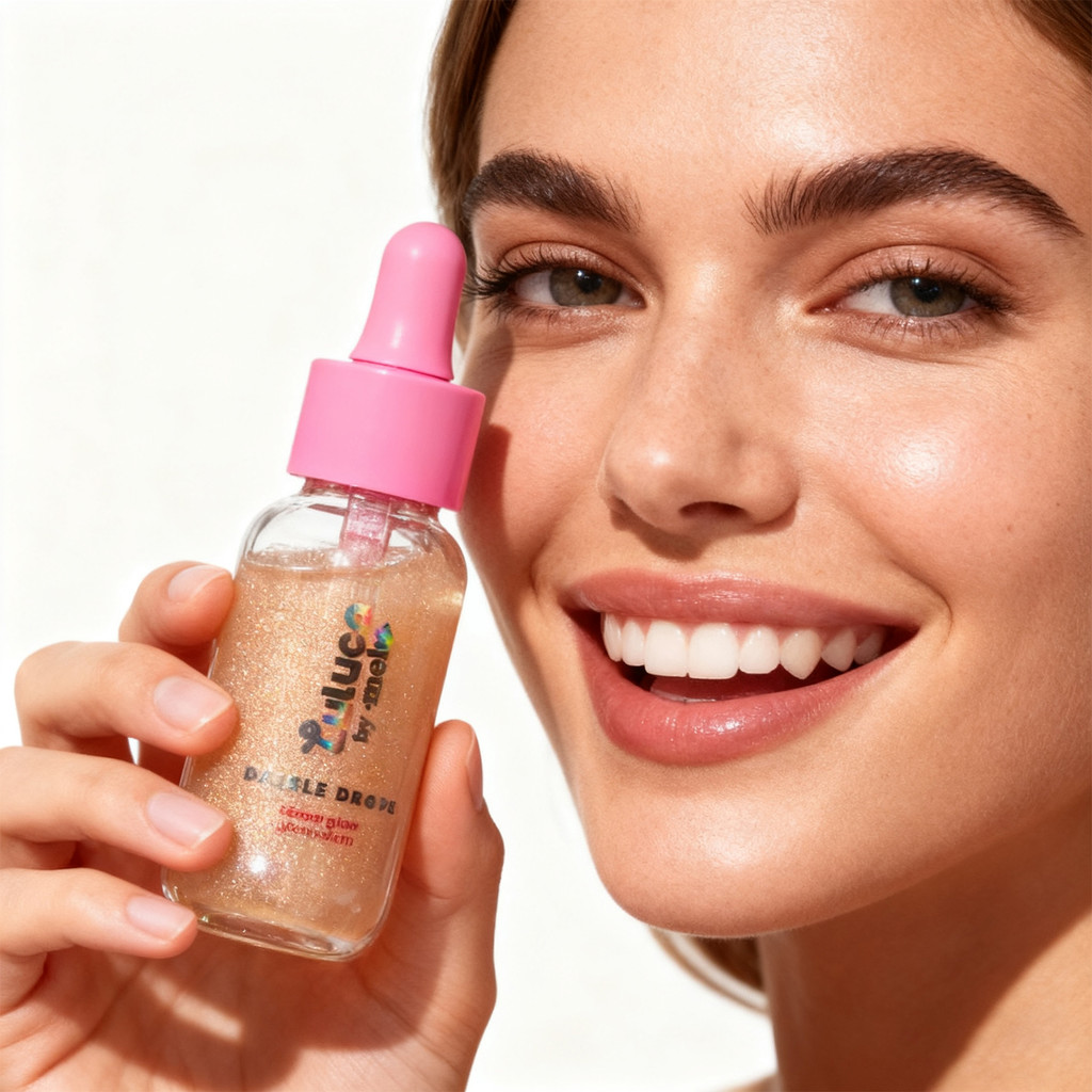Kit Sérum Glow Ruby Rose Luluca Dazzle Drops RR-S3301 35ml - 1/2/3 Unidades