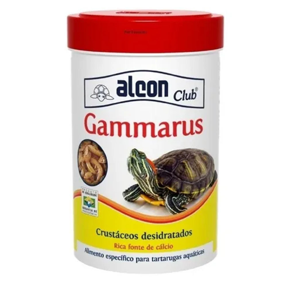 Alimento para Tartarugas Camarão Desidratado Para Tartarugas Gammarus Alcon 11g