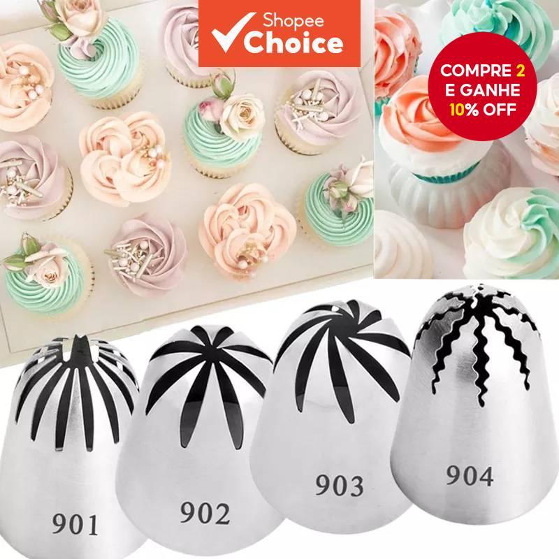 Bico de Confeitar Formato de Flor: Onde Comprar | BuscaProdutos