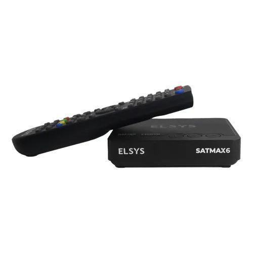 Receptor Digital Elsys Satamax 6 Full HD ETRS72 Preto - Reembalado