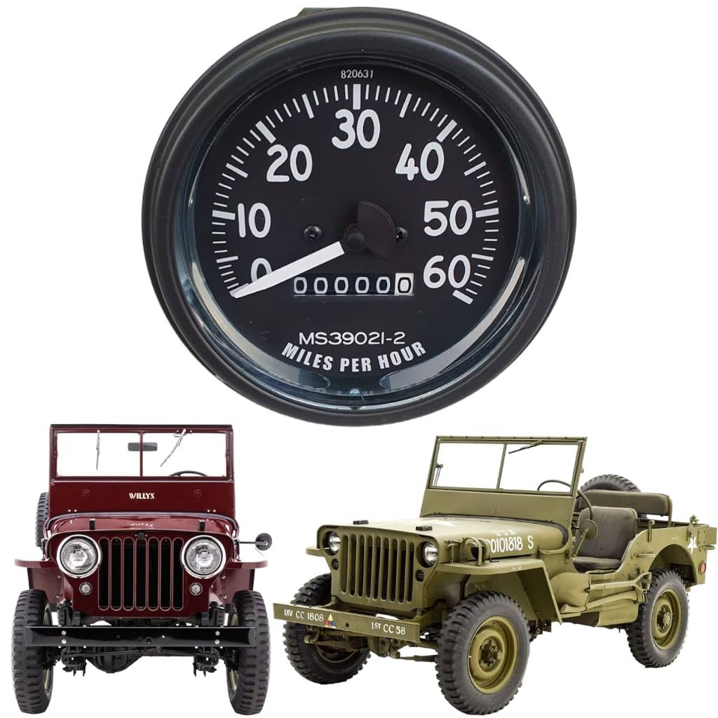 Velocimetro Jeep Willys Cj2 Cj3a Cj3b Americano 1942/1954