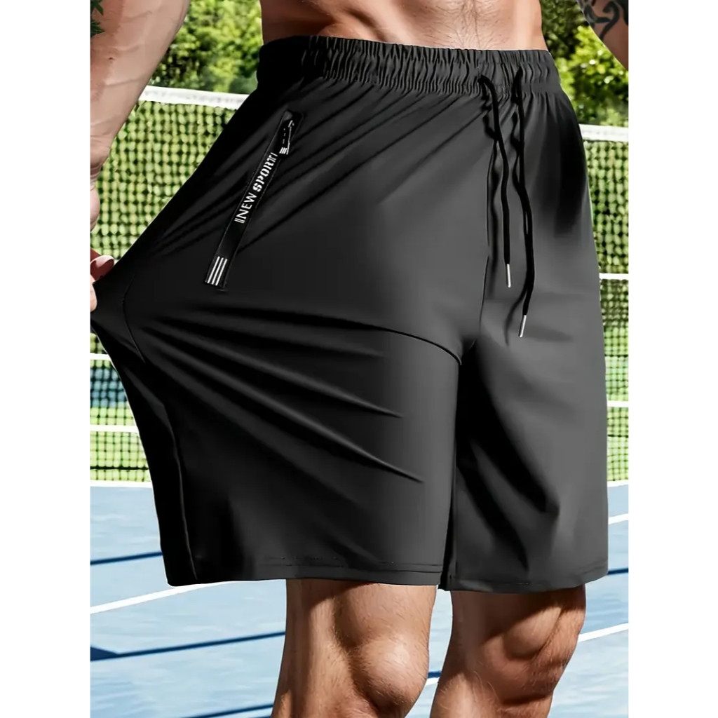 Shorts De Praia Masculinos Com 2 Bolsos , Zíper E Secagem Rápida