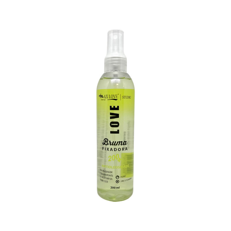 Bruma Fixadora Antioleosidade 200ml Max Love