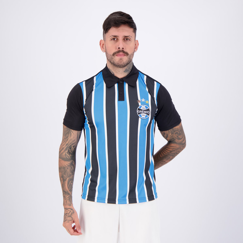 Polo Grêmio Dry Tricolor