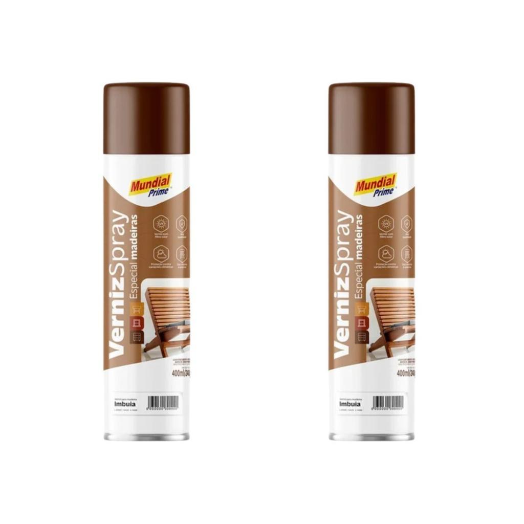 Kit 2 Verniz De Madeira Imbuia Spray 400ml Proteção UV em Oferta na Shopee