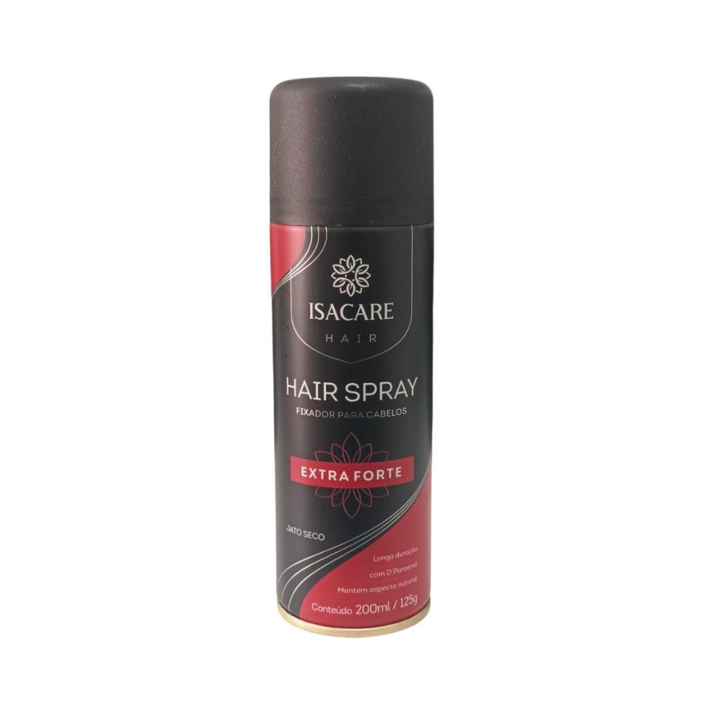 Fixador De Cabelo Hair Spray Extra Forte Isacare 200ml