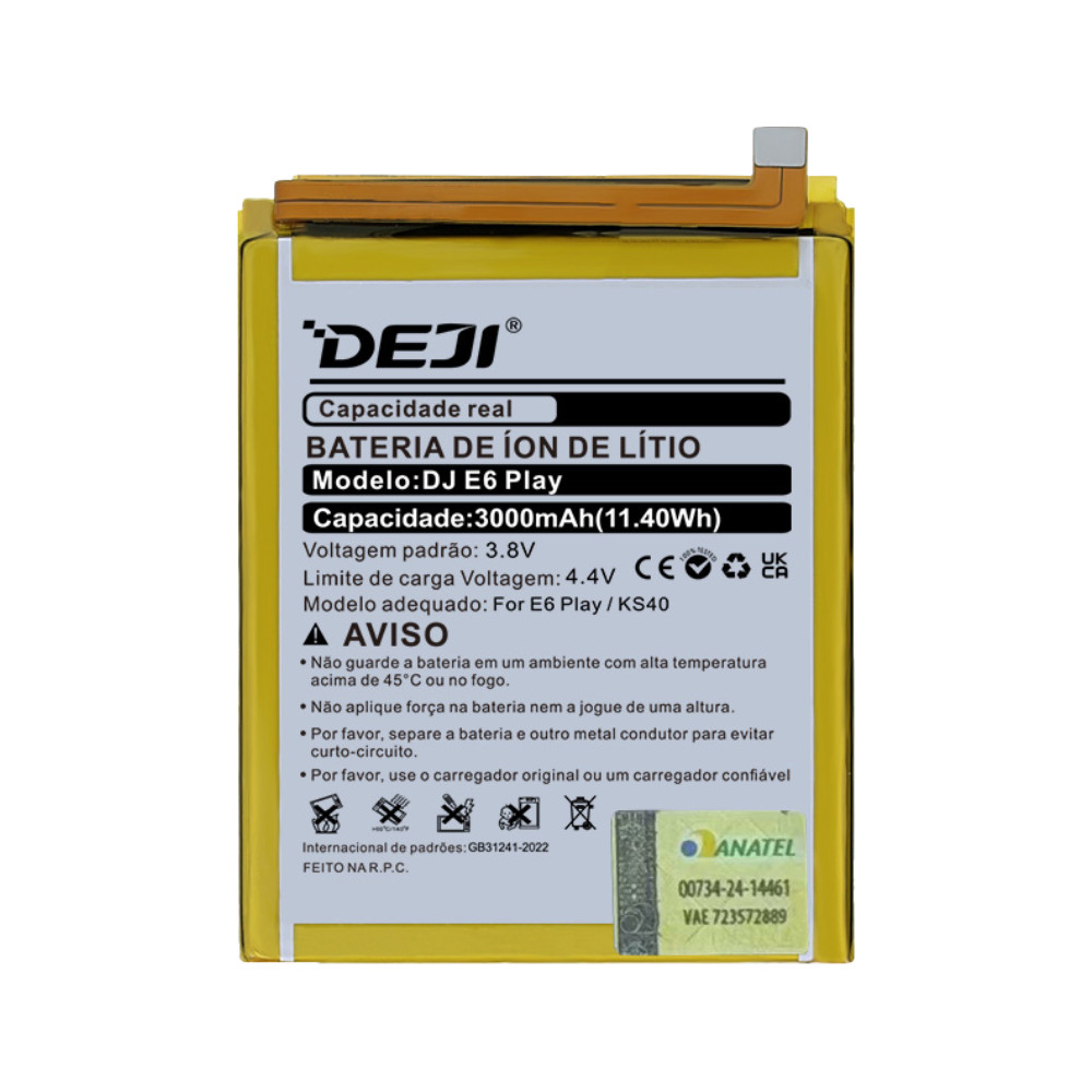 Bateria Motorola Moto E6 Play E6I E6S KS40 Deji