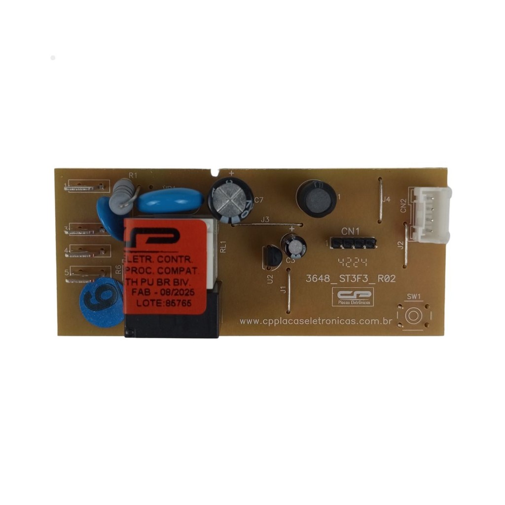 Placa Compatível Refrigerador Brastemp BRM38 BRM42 Bivolt