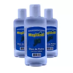 Kit 3 Aromatizador Cheirinho Óleo de Pinho 140ml – Mogilândi
