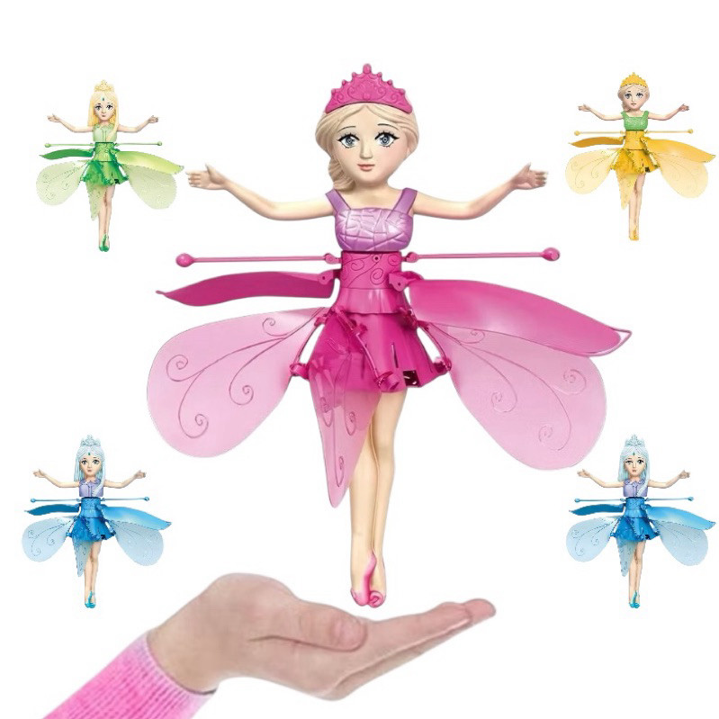 🧚‍♀️ Princesa Voadora Mágica com Sensor de Mão ✨