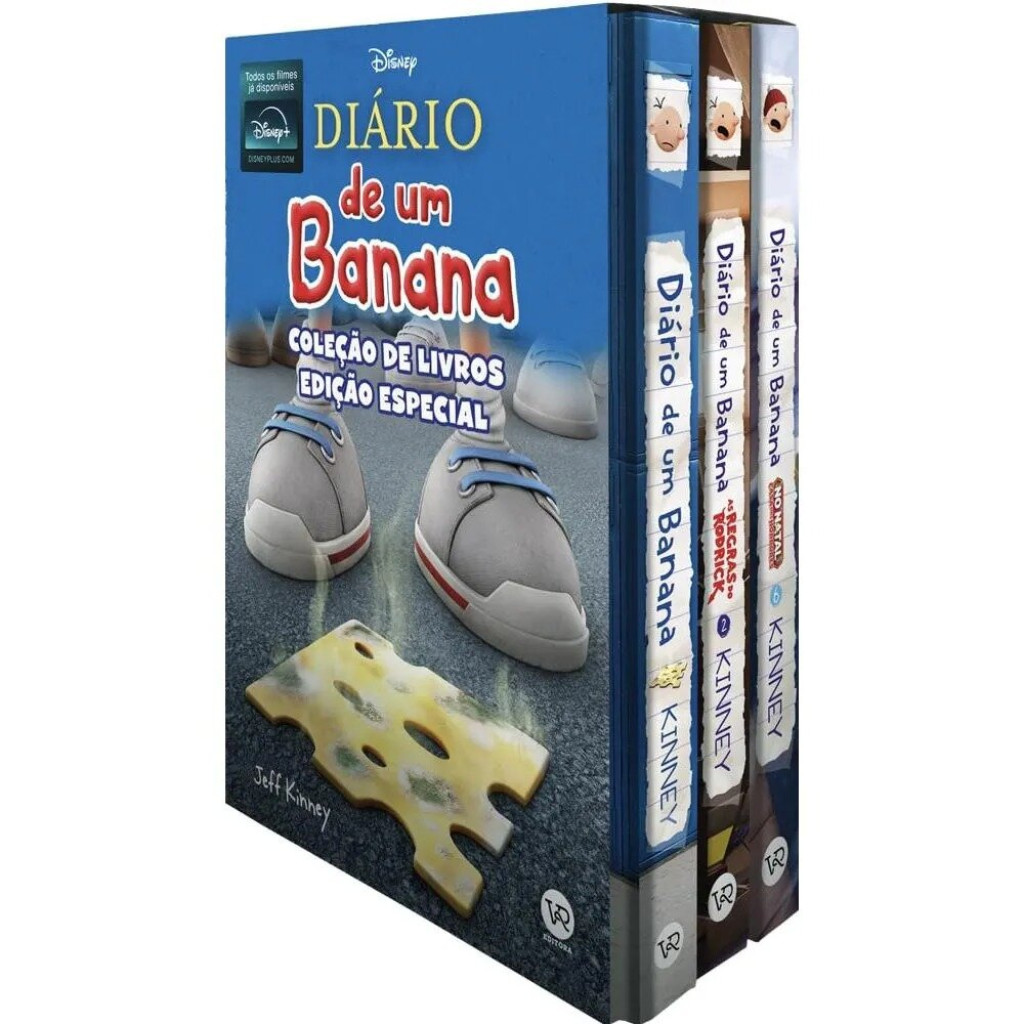 BOX DIÁRIO DE UM BANANA - EDIÇÃO ESPECIAL DISNEY CAPA DURA