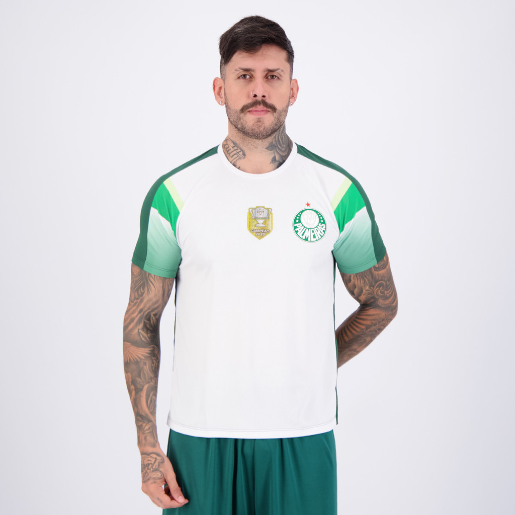 Camisa Palmeiras Alviverde Patch Campeão Copa do Brasil 2020