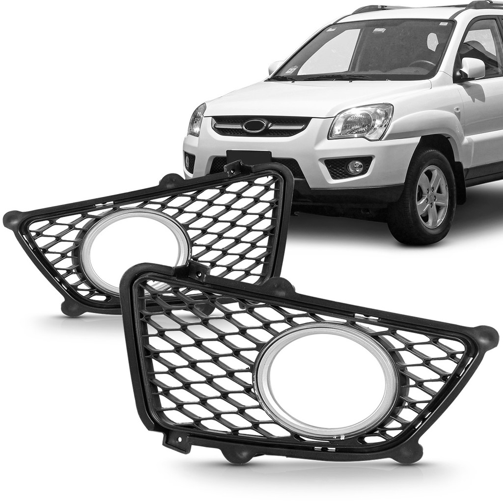 Grade Moldura Milha Sportage 2009 2010 em Oferta na Shopee