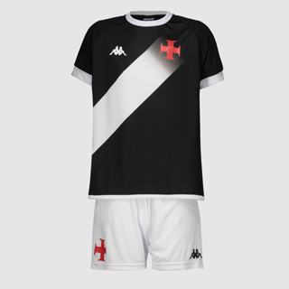 Kit Infantil Vasco Supporter Graphik Preto e Branco em Oferta na Shopee