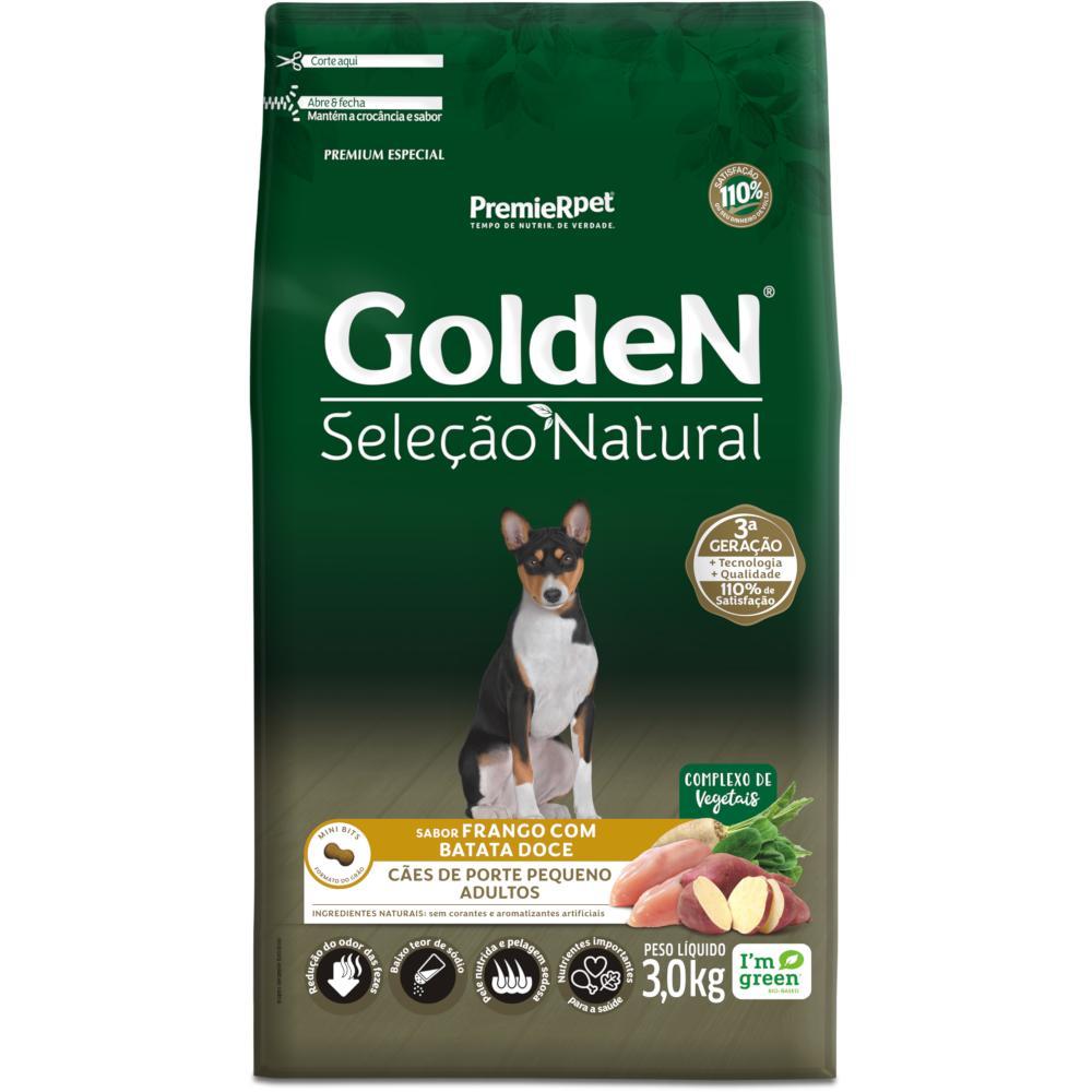 Ração PremieR GoldeN Frango Cães Adultos Porte Pequeno 3kg em Oferta na Shopee