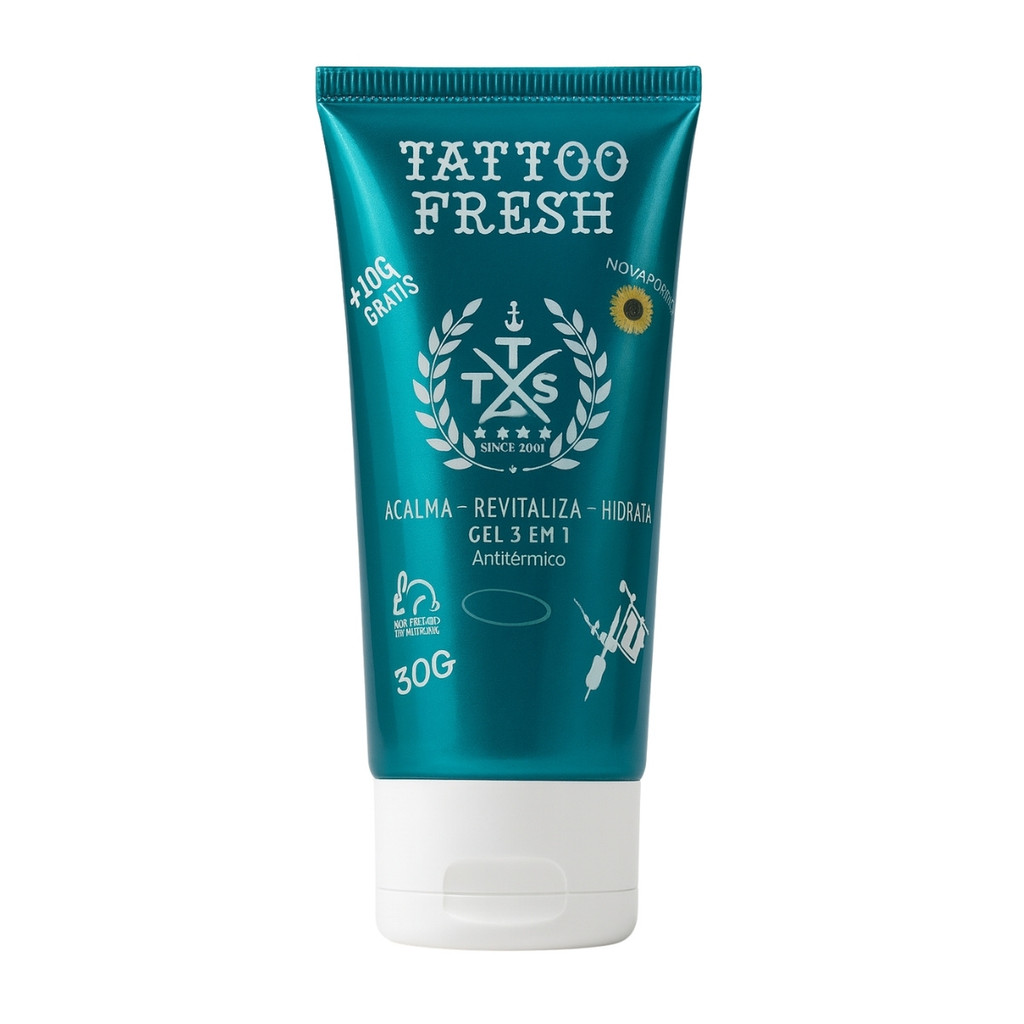 Pomada Tattoo Restaura e Revitaliza - (Tattoo Fresh Tts 30g + 10g grátis)