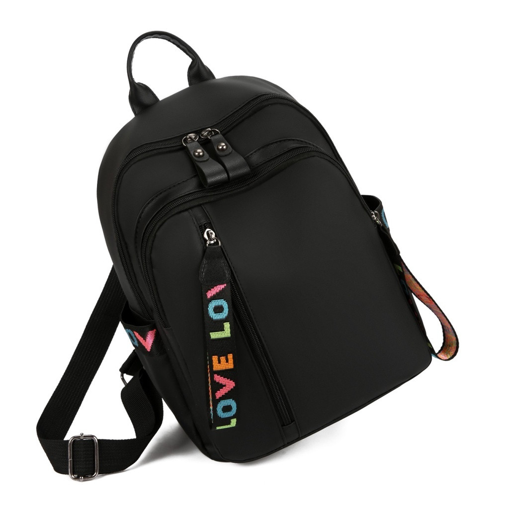 Mochila de tecido Oxford, ideal para viagens, com grande capacidade, elegante, casual e versátil.