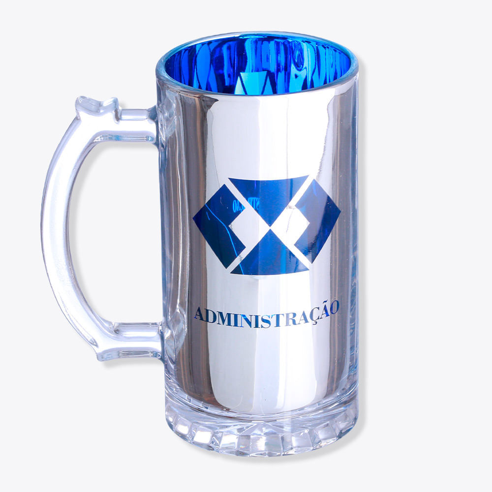 Caneca de Chopp Eletrostática Profissões Administração - Zonacriativa