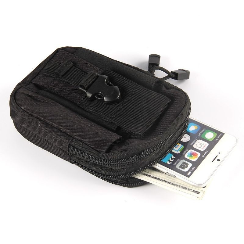 Bolsa porta treco bornal militar camuflada pochete cintura (não vem com alça) promoção em Oferta na Shopee